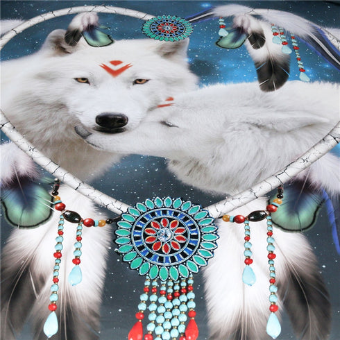 Housse de Couette Loup Mystérieux